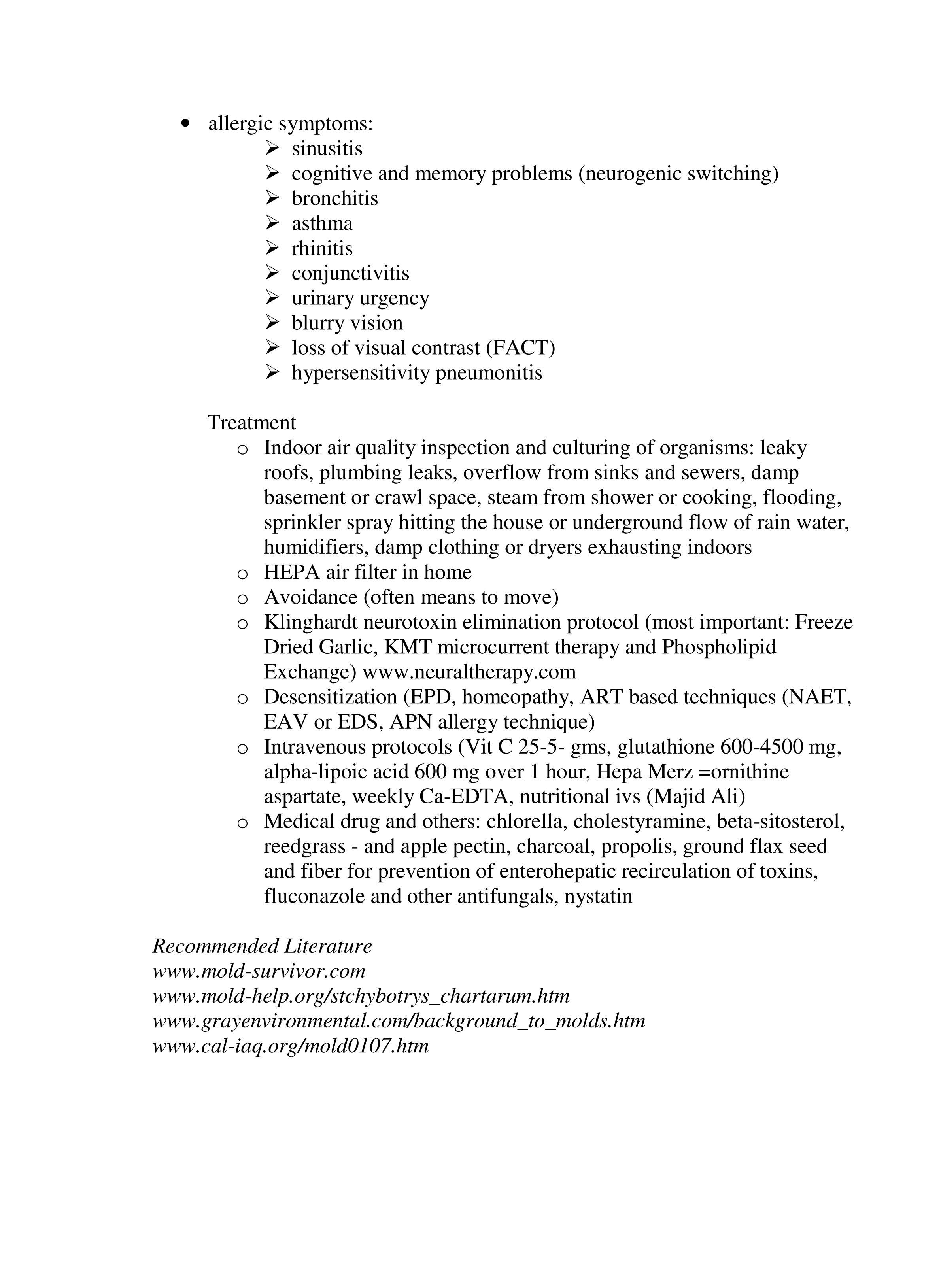 Klinghardt Neurotoxin Protocols page 17