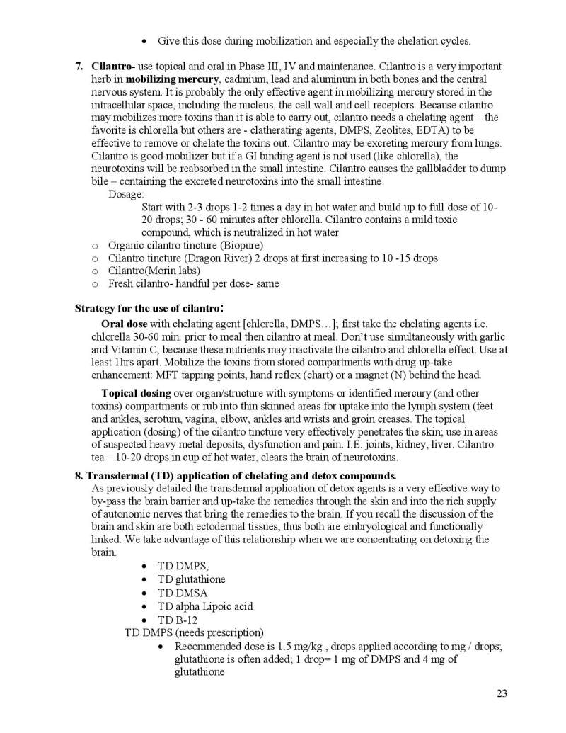 Neurotoxin Detox Instructions page 23