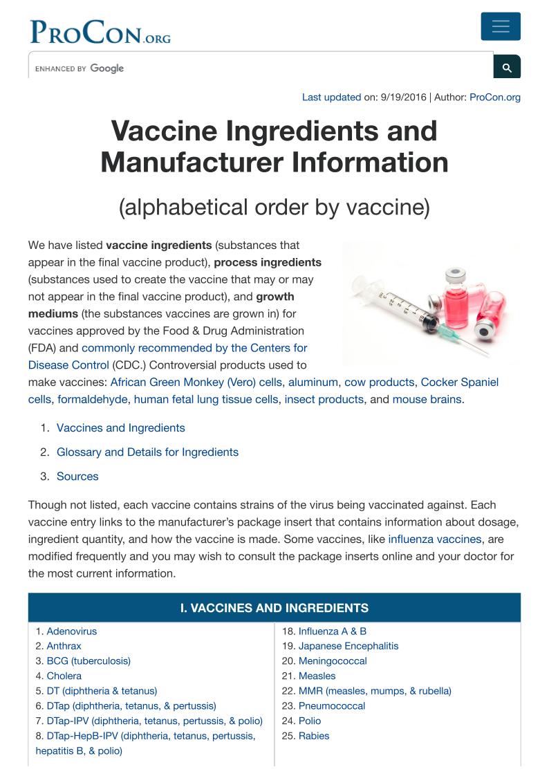 vaccine ingredient page1