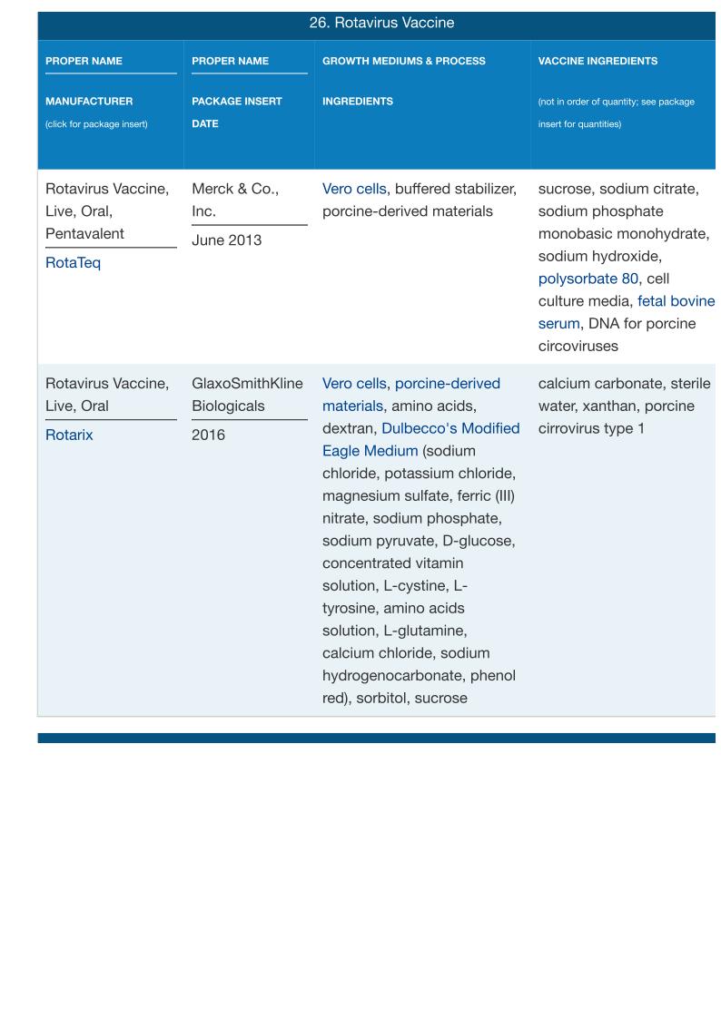 vaccine ingredient page20