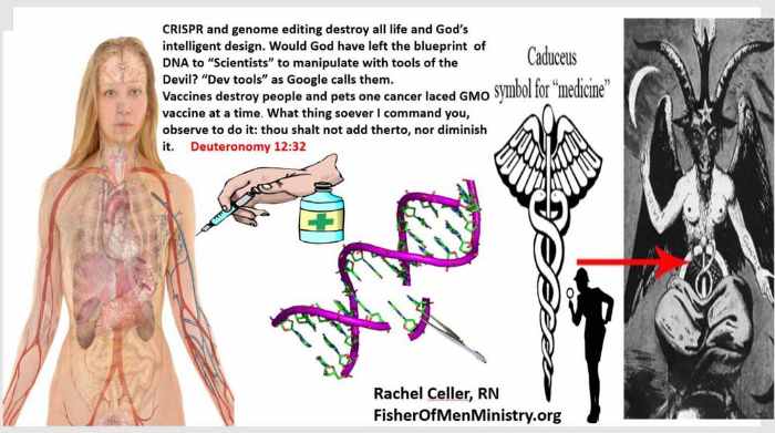 Vaccine destruction - Female image slide